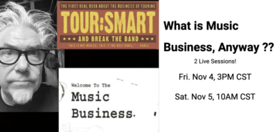 Free Online Music Business Event + Decatur Area Event